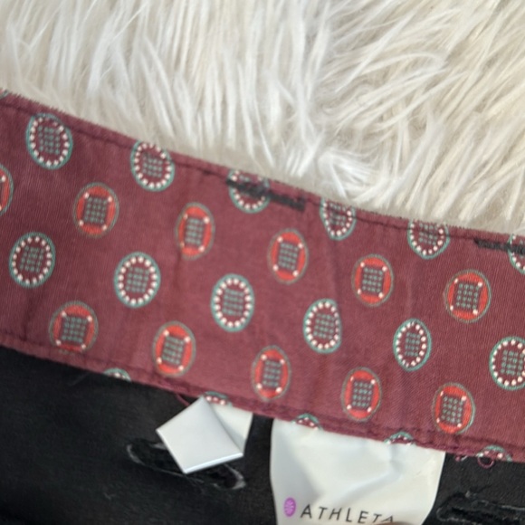 Athleta Black Velvet Velour Roseville Mini Skirt - Picture 5 of 11